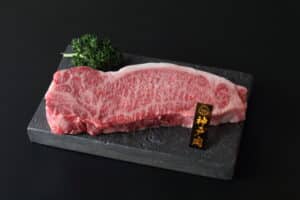 ブログ a piece of meat on a black surface